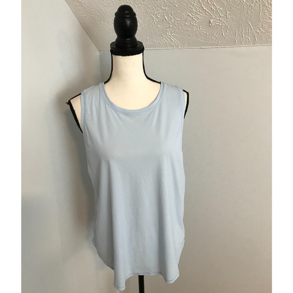 Lululemon Ace Mesh Blue Tank - Size 10 - Picture 1 of 9